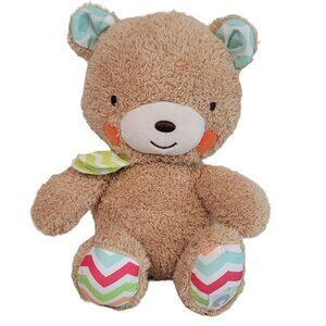 Boppy Teddy Bear Musical Wind Up Plush 10" Stuffed Animal Baby Toy 2015 Lullaby